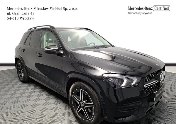 Mercedes-Benz GLE cena 279900 przebieg: 71500, rok produkcji 2020 z Wrocław małe 277